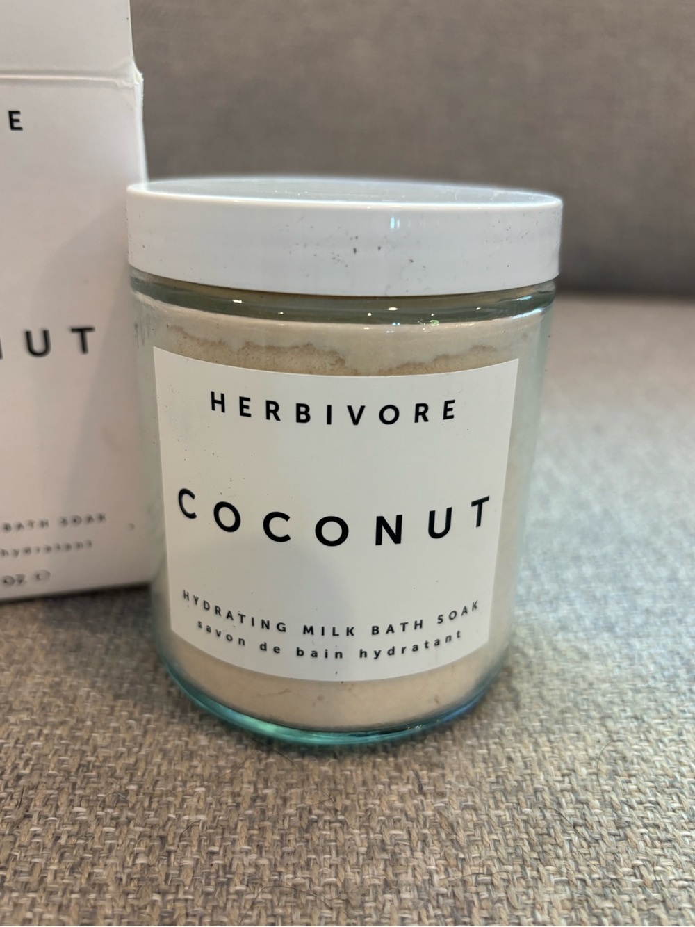 HERBIVORE HYDRATING COCONUT MILK BATH SOAK 8 oz